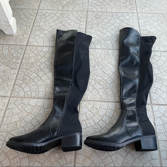 JustFab Shoes - Just Fab Lornah Over The Knee Black Boots